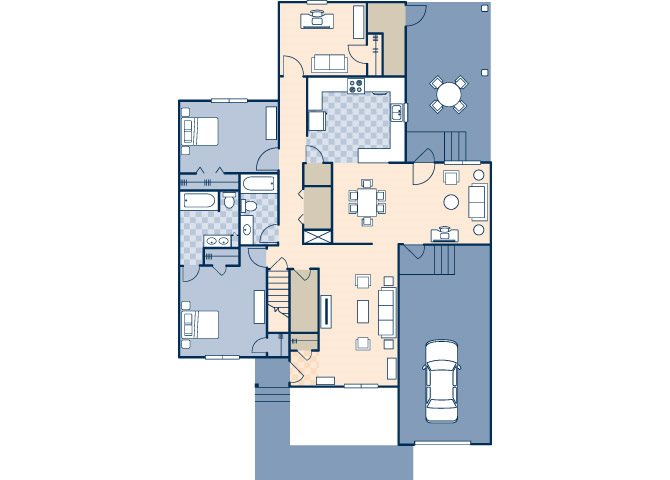 Fort Wright Village 1350 Floor Plan 4